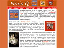 Tablet Screenshot of paulaq.com